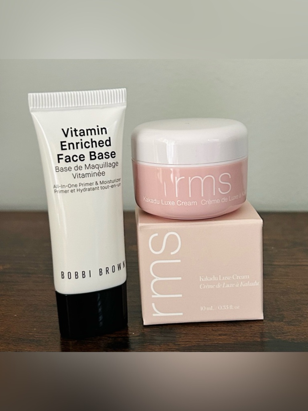 RMS Beauty and Bobbi Brown Vitamin Enriched Primer mini Bundle